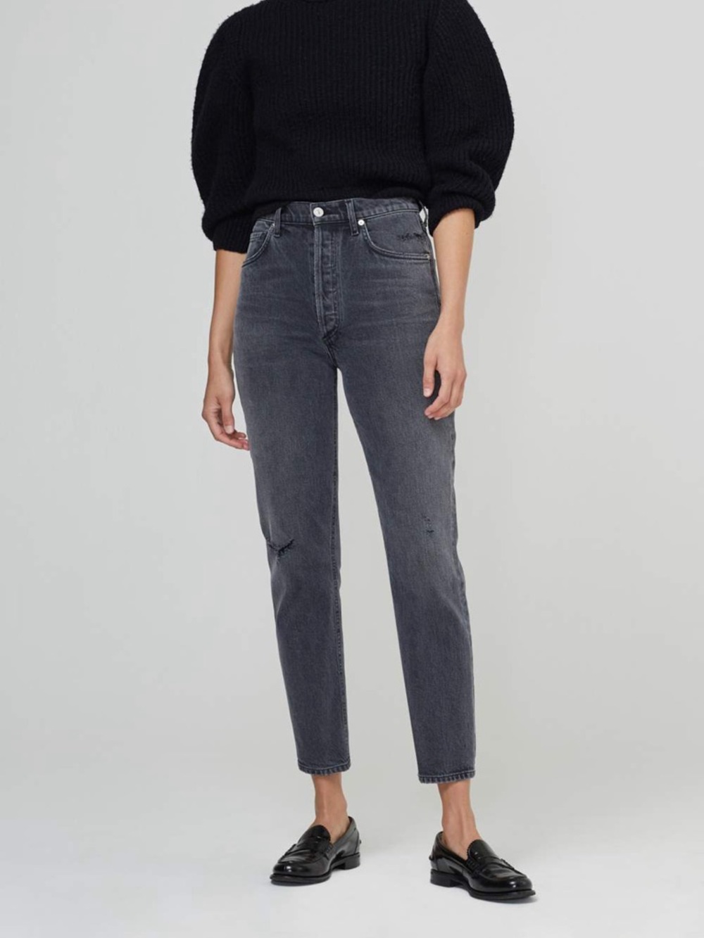 Citizens of Humanity Premium Vintage Jolene Jeans Secrets Grey Black